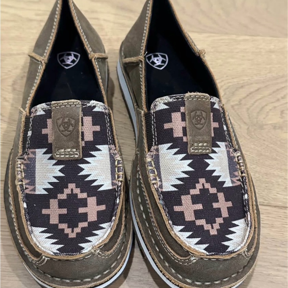 Ariat Women’s Brown and Black Slip-On Shoes